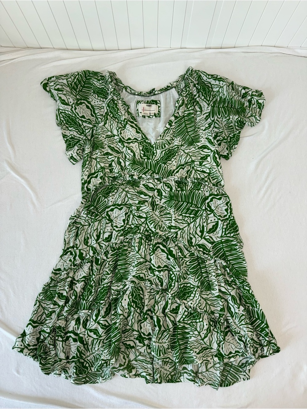 Anthropologie Robin Tiered Mini Dress